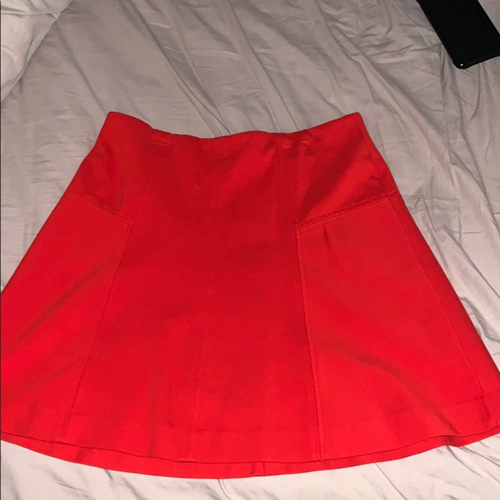 Red skirt